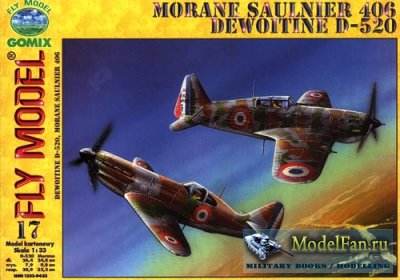 Fly Model 017 - Morane Saulnier 406 & Dewoitine D-520