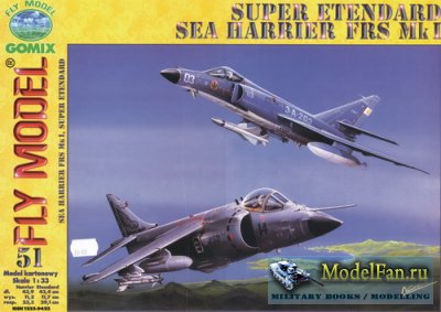 Fly Model 051 - Super Etendard & Sea Harrier FRS Mk.I