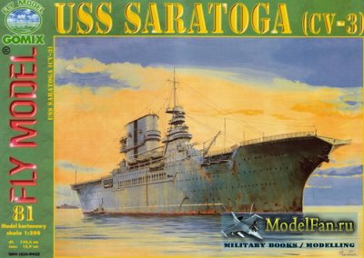 Fly Model 081 - USS Saratoga (CV-3)