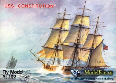 Fly Model 120 - USS "Constitution"
