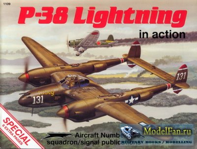 Squadron Signal (Aircraft In Action) 1109 - P-38 Lightning (Special)
