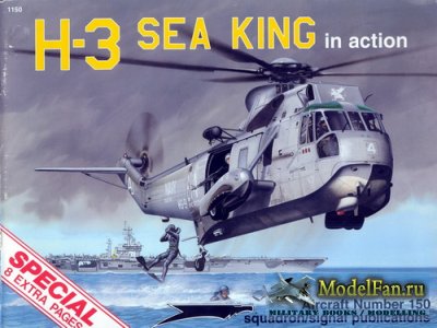 Squadron Signal (Aircraft In Action) 1150 - H-3 Sea King (Special)