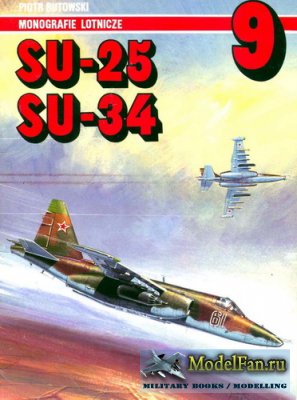 AJ-Press. Monografie Lotnicze 9 - Su-25, Su-34