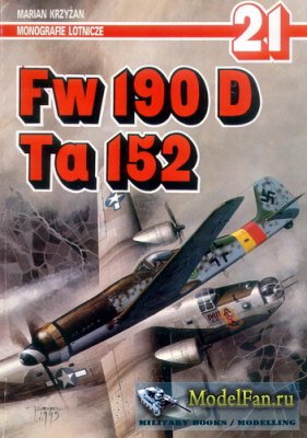 AJ-Press. Monografie Lotnicze 21 - Fw 190 D & Ta 152