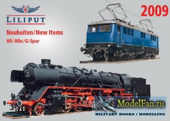 Liliput - Каталог железнодорожных моделей за 2009 год