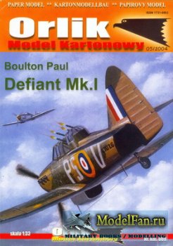 Orlik 009 - Boulton Paul Defiant Mk.1