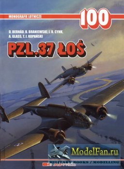 AJ-Press. Monografie Lotnicze 100 - PZL.37 Los