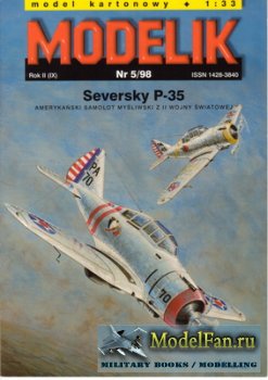 Modelik 5/1998 - Seversky P-35