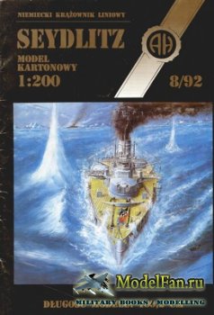 Halinski - Model Kartonowy 8/1992 - Battleship Sms Seydlitz