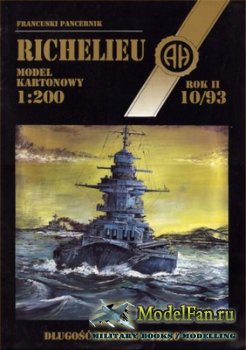 Halinski - Model Kartonowy 10/1993 - Battleship Richelieu