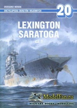 AJ-Press. Encyklopedia Okretow Wojennych 20 - Lexington, Saratoga cz.1