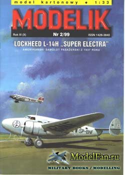 Modelik 2/1999 - Lockheed L-14H "Super Electra "