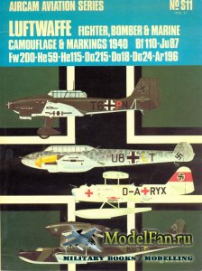Osprey - Aircam Aviation S.11 - Luftwaffe Fighter, Bomber & Marine Camouflage & Markings 1940