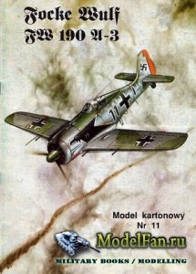 ModelCard 11 - Focke-Wulf FW-190A-3