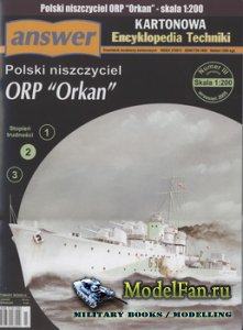 Answer. Kartonowa Encyklopedia Techniki 2005-03 Special - ORP "Orkan"