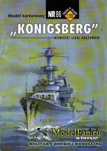 ModelCard 86 - DKM "Konigsberg"