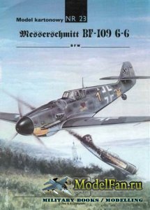 ModelCard 23 - Messerscmitt Bf-109G-6