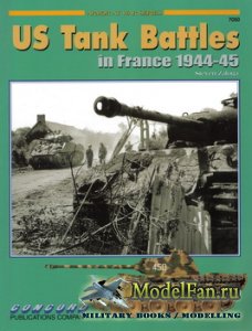 Concord 7050 - US Tank Battles in France 1944-45