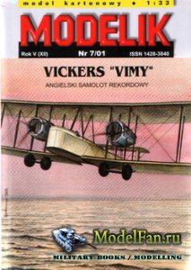 Modelik 7/2001 - Vickers "Vimy"