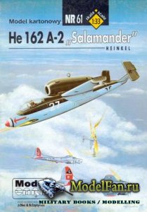 ModelCard 61 - Heinkel He-162A-2 