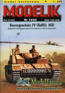 Modelik 14/2002 - Sturmgeschutz IV (SdKfz 163)