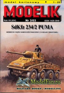 Modelik 3/2003 - SdKfz 234/2 Puma