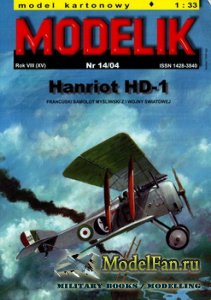 Modelik 14/2004 - Hanriot HD-1