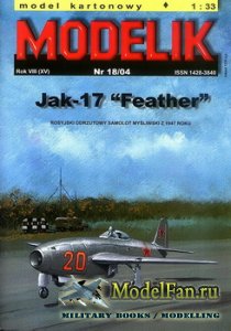 Modelik 18/2004 - Jak-17 