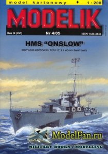 Modelik 4/2005 - HMS "Onslow"