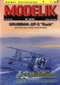 Modelik 26/2005 - Grumman J2F-5 "Duck"