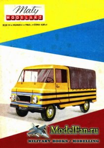 Maly Modelarz 4 (1963) - Samochod dostawczy "ZUK"
