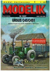 Modelik 10/2007 - Ursus C45/C451