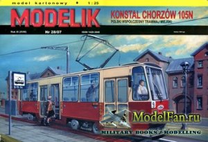Modelik 28/2007 - Konstal Chorzow 105N