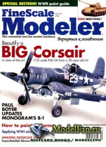 FineScale Modeler Vol.20 8 (October 2002)