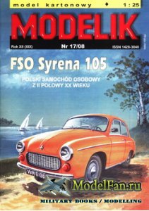 Modelik 17/2008 - FSO Syrena 105