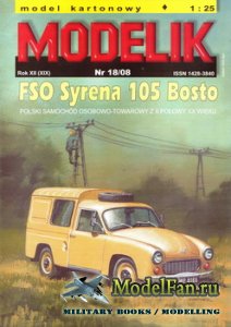 Modelik 18/2008 - FSO Syrena 105 Bosto