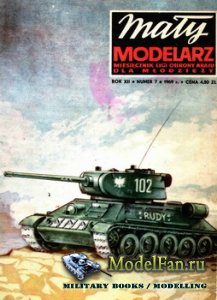 Maly Modelarz 7 (1969) - Czolg T-34/85 