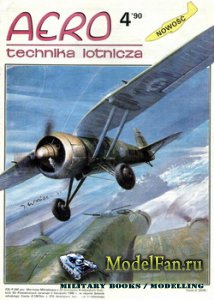Aero Technika Lotnicza 4/1990 - Pzl P.24