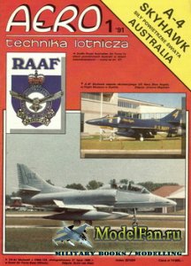 Aero Technika Lotnicza 1/1991 - Douglas A-4 Skyhawk
