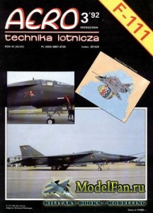 Aero Technika Lotnicza 3/1992 - F-111