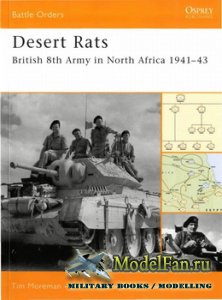 Osprey - Battle Orders 28 - Desert Rats. British 8th Army in North Africa 1941-43