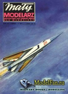 Maly Modelarz 7 (1971) - Naddzwiekowy Samolot Mysliwski 