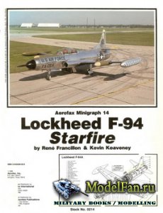 Aerofax Minigraph 14 - Lockheed F-94 Starfire