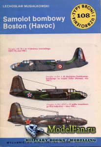 Typy Broni i Uzbrojenia (TBIU) 108 - Samolot bombowy Douglas Boston (Havoc)