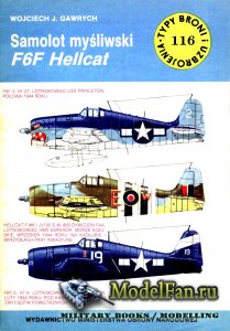 Typy Broni i Uzbrojenia (TBIU) 116 - Samolot mysliwski F6F Hellcat
