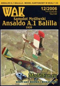 WAK 12/2006 - Ansaldo A.1 Balilla (Italian version)