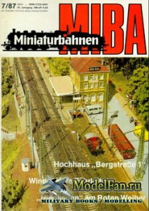 MIBA (Miniaturbahnen) 7/1987