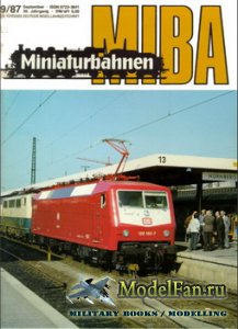 MIBA (Miniaturbahnen) 9/1987