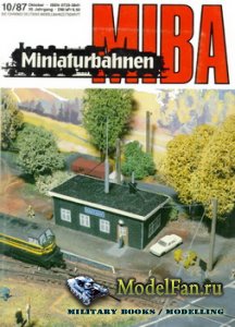 MIBA (Miniaturbahnen) 10/1987
