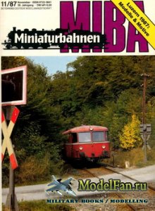 MIBA (Miniaturbahnen) 11/1987